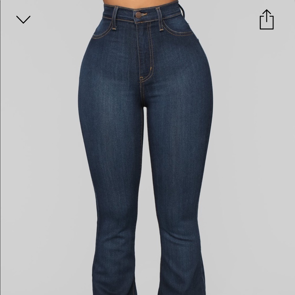 Flare leg jeans